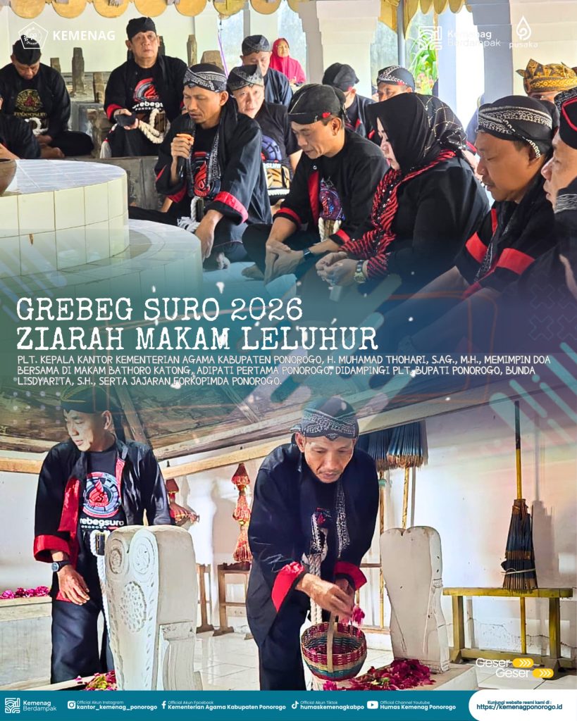 Ziarah Makam Leluhur Grebeg Suro 2026, Kemenag Ponorogo Ajak Teladani Semangat Para Pendahulu